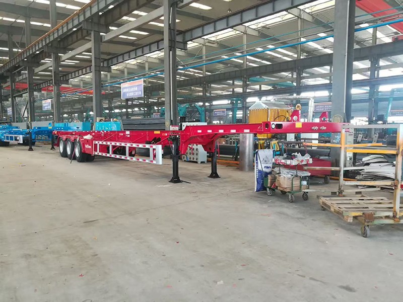 3 Axle Skeletal Truck Trailer best