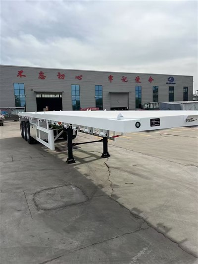 3-teljeline 20 jala pikkune parda-poolhaagis