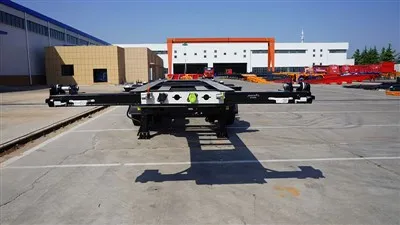 Skeletikonteinerite treiler